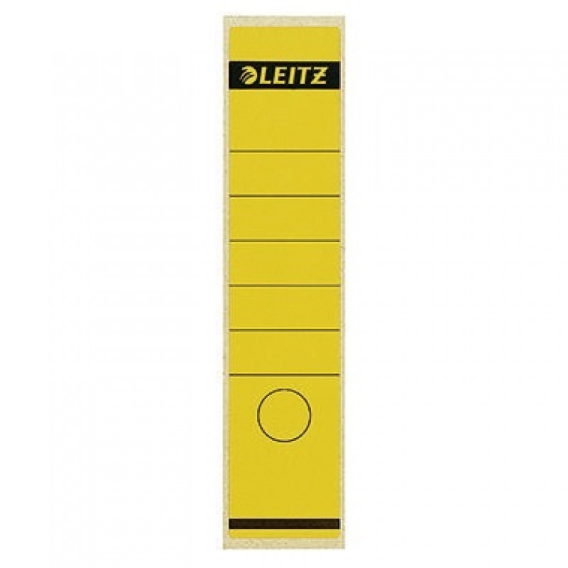 Leitz Ordneretikett 16400015 lang/breit Papier gelb 10 St./Pack. Leitz Ordneretikett 16400015 lang/breit Papier gelb 10 St./Pack.