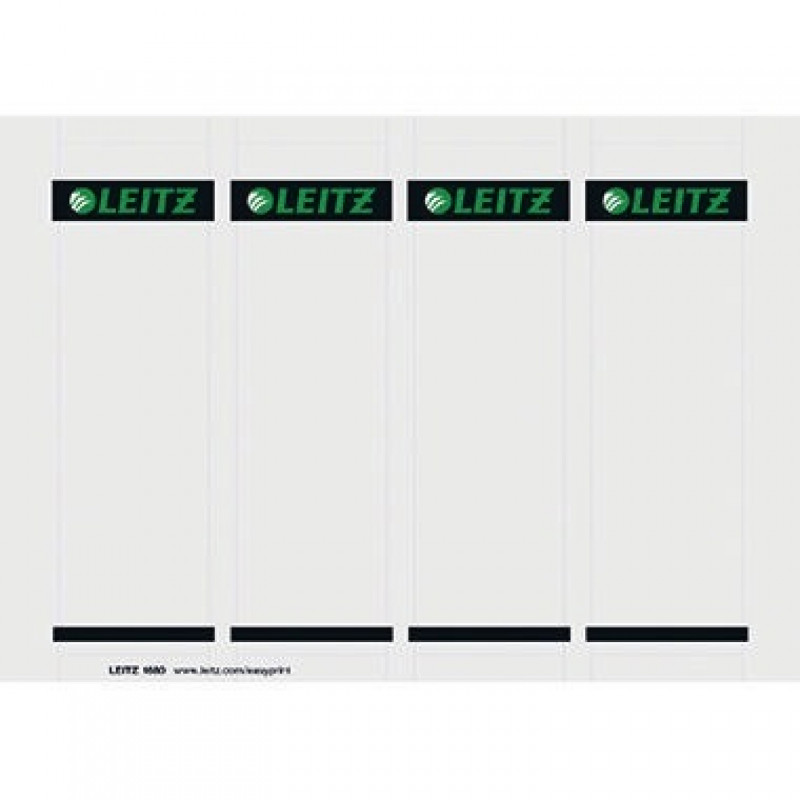 Leitz Einsteckrückenschild 16800085 kurz/breit Karton gr 100 St./Pack. Leitz Einsteckrückenschild 16800085 kurz/breit Karton gr 100 St./Pack.