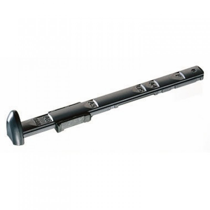 LEITZ Locher-Anschlagschiene 17250089 dunkelgrau