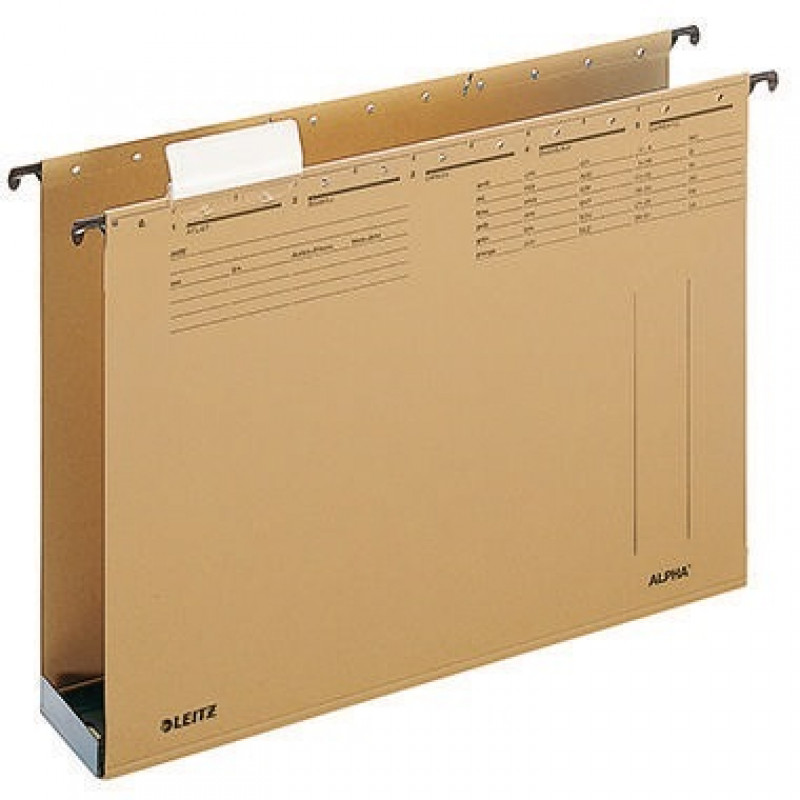 Leitz Hängesammler ALPHA 19410000 DIN A4 60mm Karton braun Leitz Hängesammler ALPHA 19410000 DIN A4 60mm Karton braun