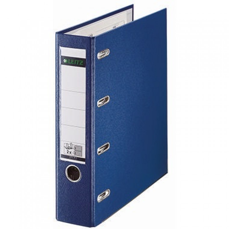 Leitz Doppelordner 10120035 2xDIN A5 quer 75mm PP blau Leitz Doppelordner 10120035 2xDIN A5 quer 75mm PP blau