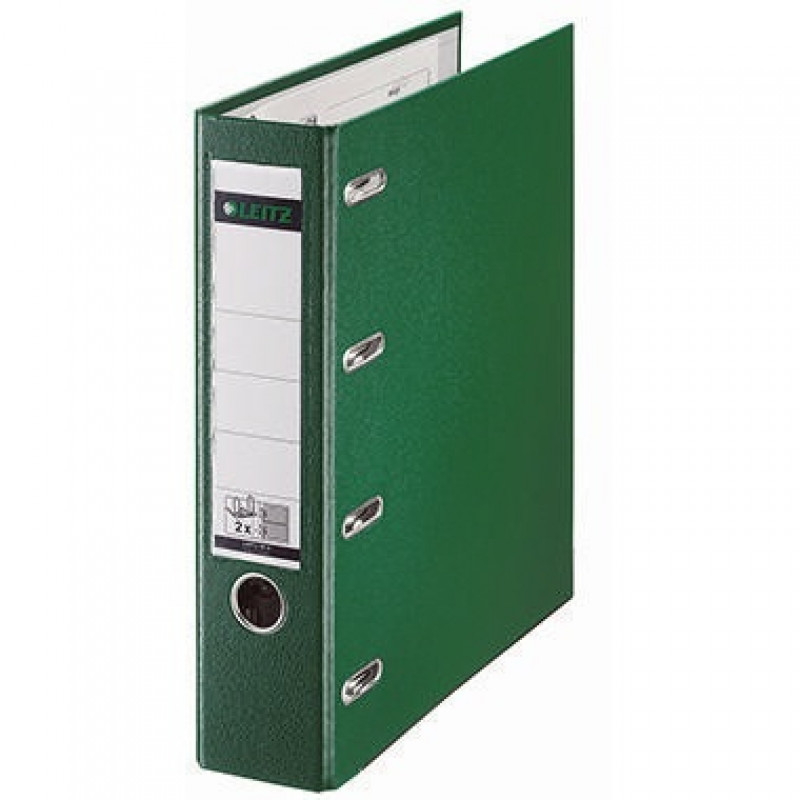 Leitz Doppelordner 10120055 2xDIN A5 quer 75mm PP grün Leitz Doppelordner 10120055 2xDIN A5 quer 75mm PP grün