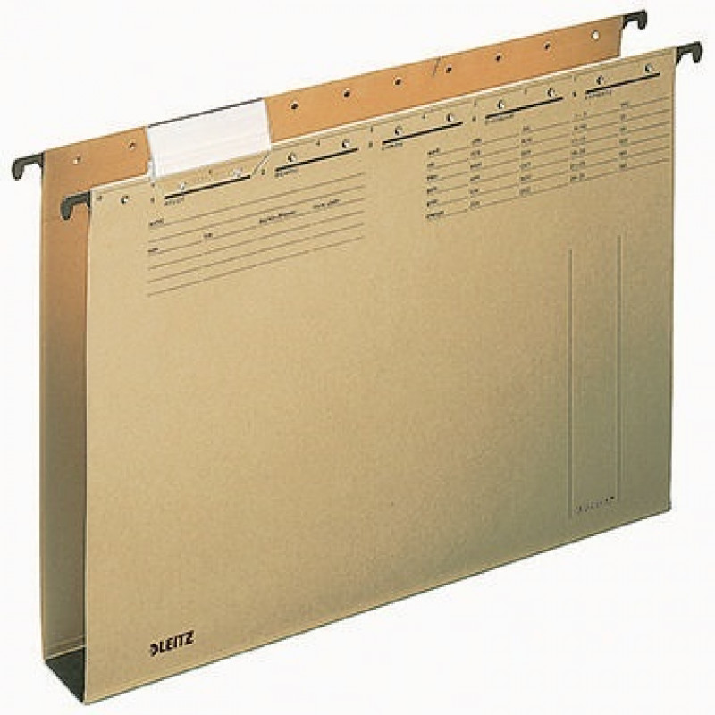 Leitz Hängesammler ALPHA 19470000 DIN A4 40mm Karton braun Leitz Hängesammler ALPHA 19470000 DIN A4 40mm Karton braun