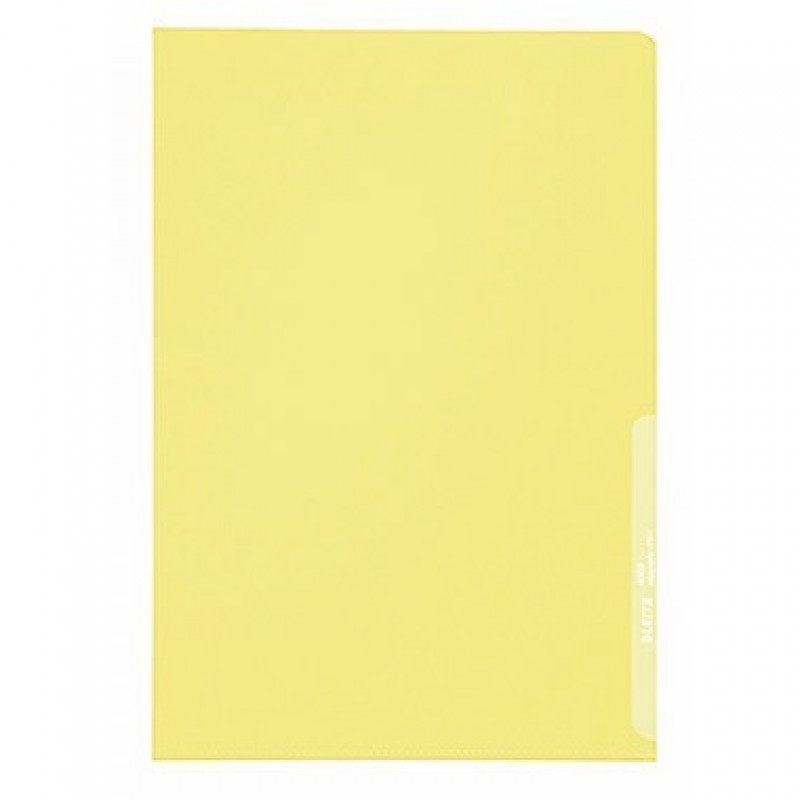 Leitz Sichthülle 40000015 DIN A4 0,13mm PP gelb Leitz Sichthülle 40000015 DIN A4 0,13mm PP gelb