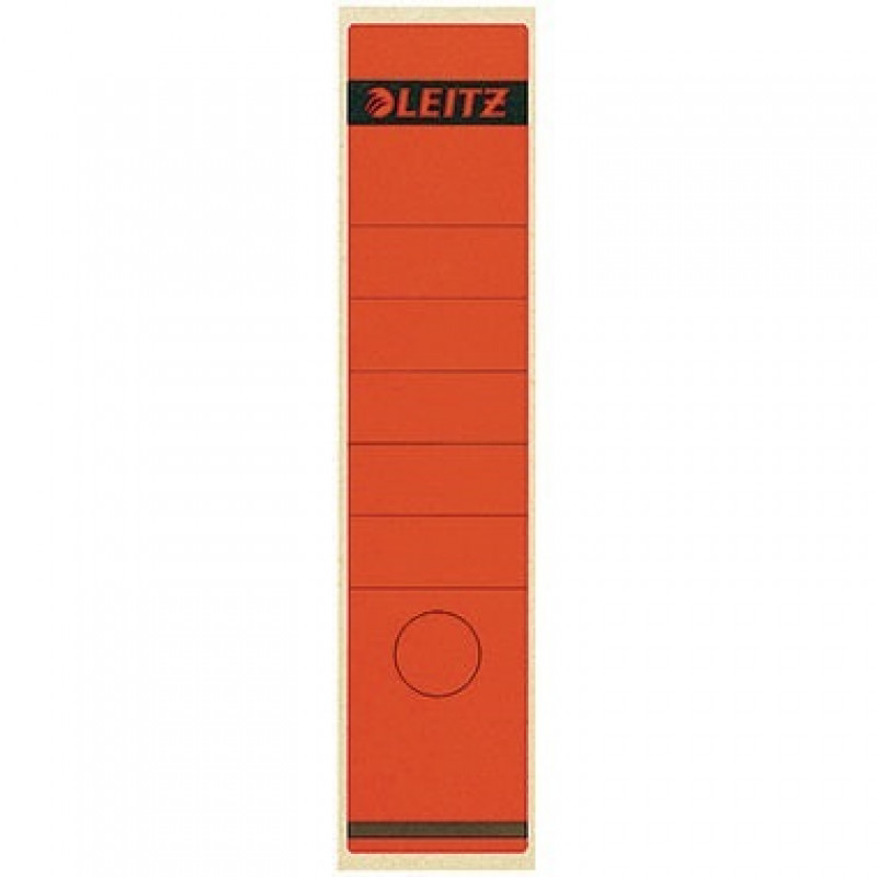 Leitz Ordneretikett 16400025 lang/breit Papier rot 10 St./Pack. Leitz Ordneretikett 16400025 lang/breit Papier rot 10 St./Pack.