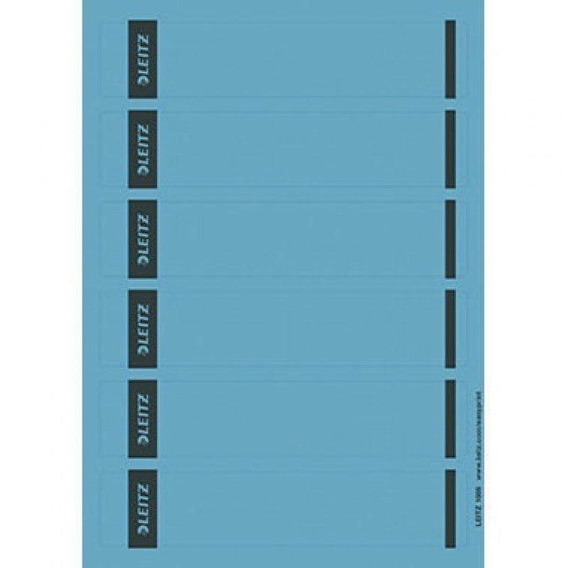 Leitz Ordneretikett 16862035 kurz/schmal Papier bl 150 St./Pack. Leitz Ordneretikett 16862035 kurz/schmal Papier bl 150 St./Pack.