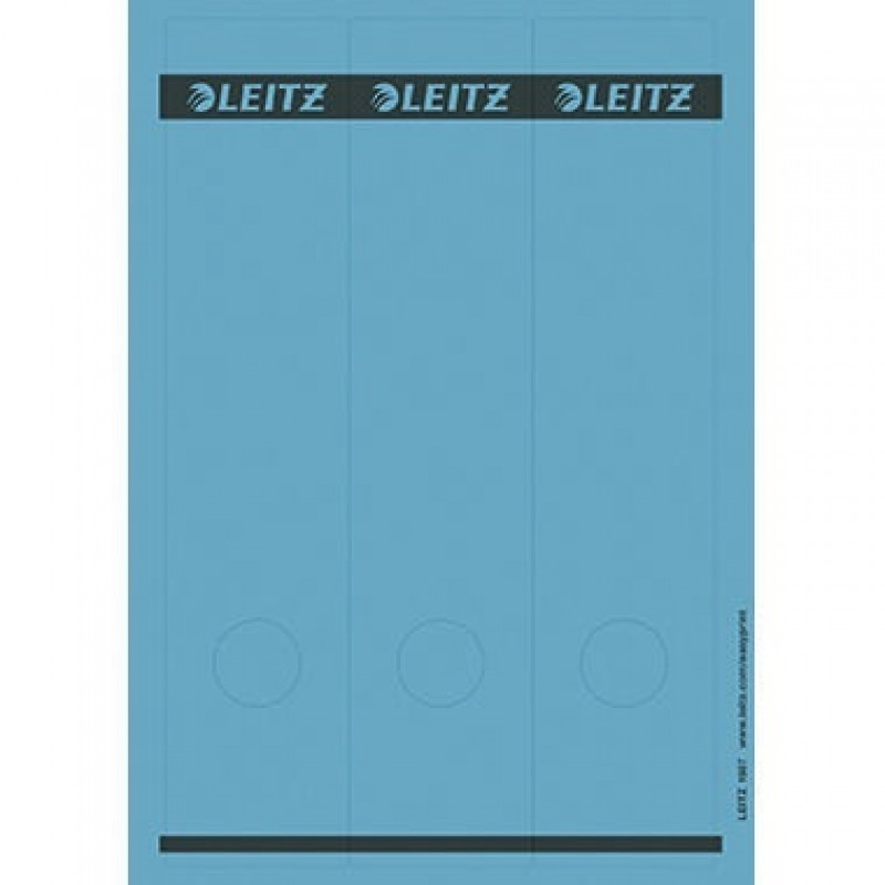 Leitz Ordneretikett 16870035 lang/breit Papier blau 75 St./Pack. Leitz Ordneretikett 16870035 lang/breit Papier blau 75 St./Pack.