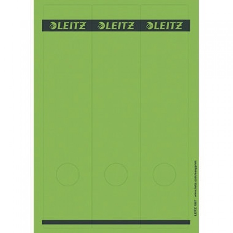 Leitz Ordneretikett 16870055 lang/breit Papier grün 75 St./Pack. Leitz Ordneretikett 16870055 lang/breit Papier grün 75 St./Pack.