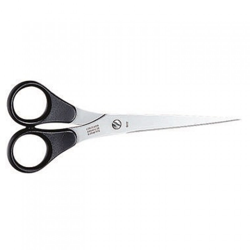 Soennecken Schere 3375 17cm rostfreier Stahl schwarz