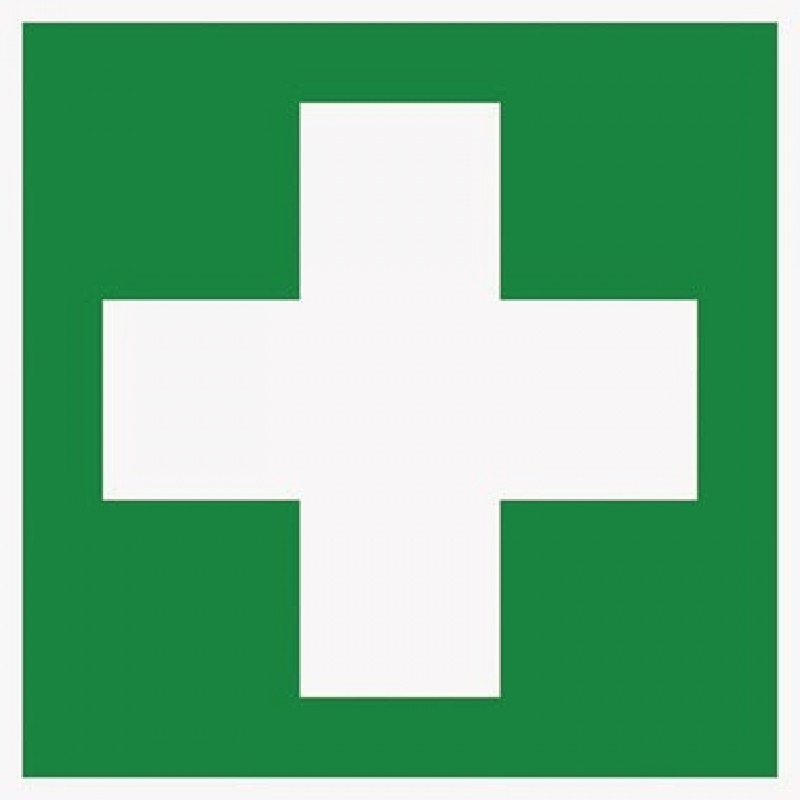 Hinweisschild Erste Hilfe langnachleuchtend 200x200mm PVC Hinweisschild Erste Hilfe langnachleuchtend 200x200mm PVC