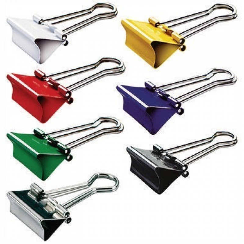 MAUL Foldbackklemmer mauly 2141999 Klemmweite 7mm f.sort. 12St./Pack. MAUL Foldbackklemmer mauly 2141999 Klemmweite 7mm f.sort. 12St./Pack.