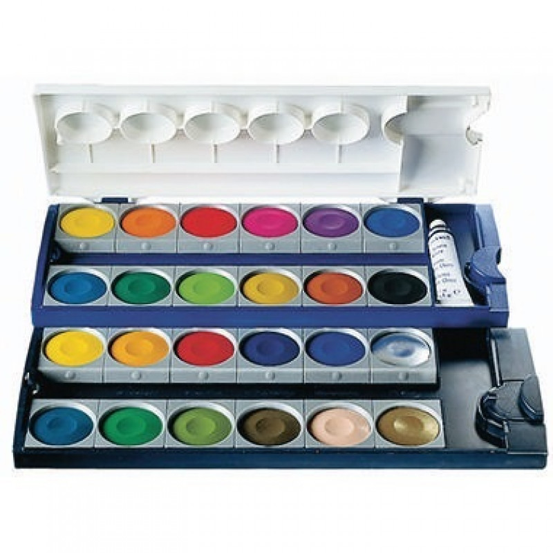 Pelikan Farbkasten 735K/24 720631 24Farben +Deckweiß Pelikan Farbkasten 735K/24 720631 24Farben +Deckweiß
