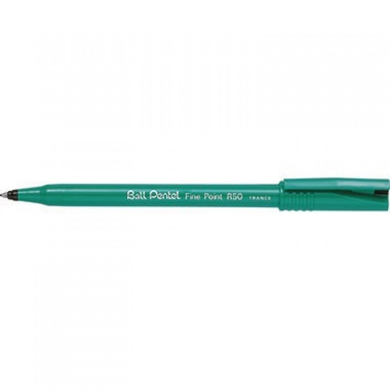 Pentel Tintenroller Ball R50-A 0,4mm Kappenmodell schwarz Pentel Tintenroller Ball R50-A 0,4mm Kappenmodell schwarz
