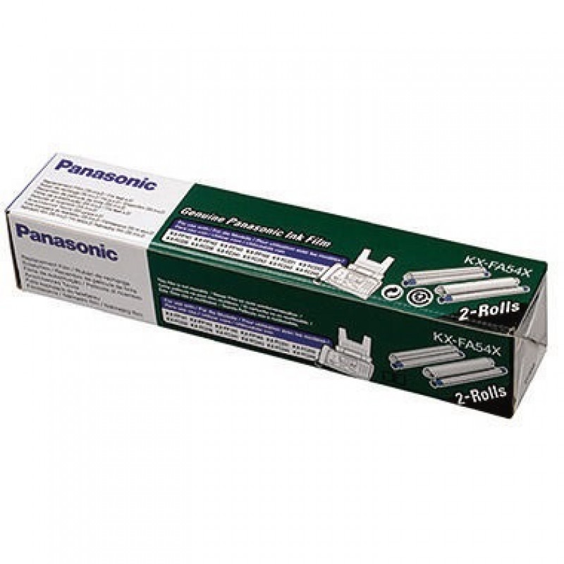 Panasonic Thermotransferrolle KXFA54X schwarz 2 St./Pack.