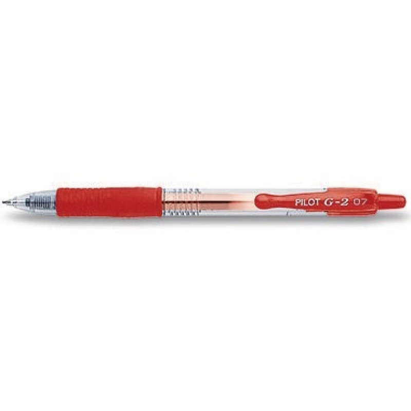 PILOT Gelroller G2-7 2605002 0,4mm Druckmechanik rot PILOT Gelroller G2-7 2605002 0,4mm Druckmechanik rot