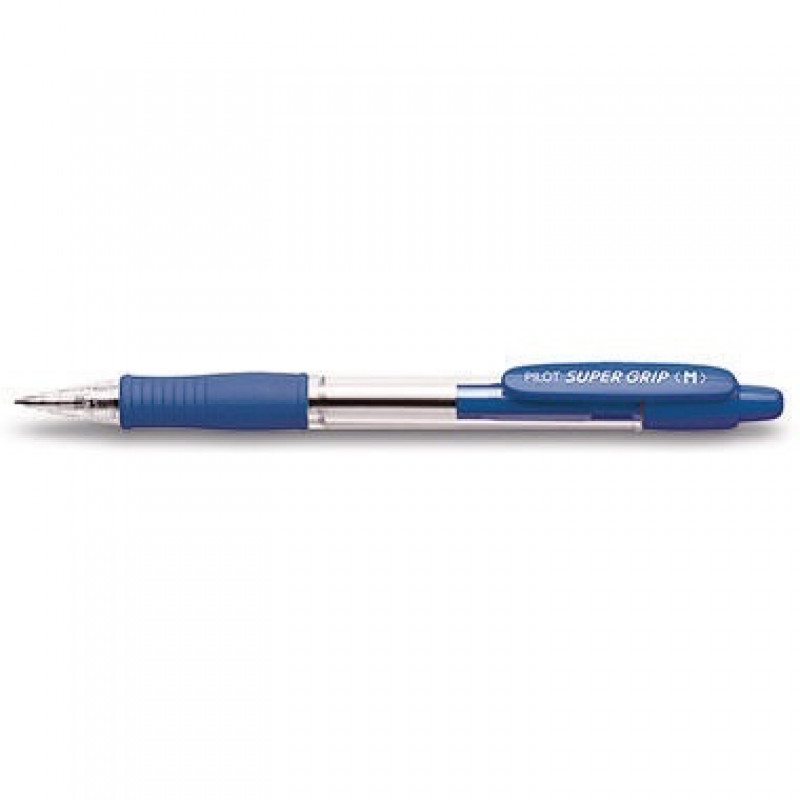 PILOT Druckkugelschreiber SUPER GRIP M 2030003 0,4mm blau PILOT Druckkugelschreiber SUPER GRIP M 2030003 0,4mm blau