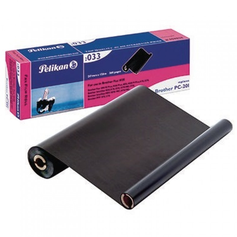 Pelikan Thermotransferrolle 559036 2033 wie Brother PC-201RF 360S. sw