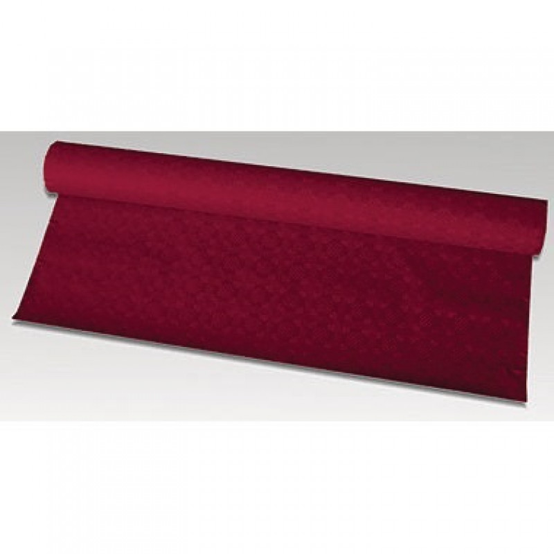 PAPSTAR Damasttischtuch 12571 50mx1m bordeaux PAPSTAR Damasttischtuch 12571 50mx1m bordeaux