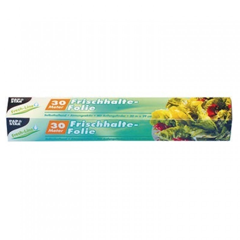 PAPSTAR Frischhaltefolie 14110 29cmx30m Faltschachtel transparent PAPSTAR Frischhaltefolie 14110 29cmx30m Faltschachtel transparent