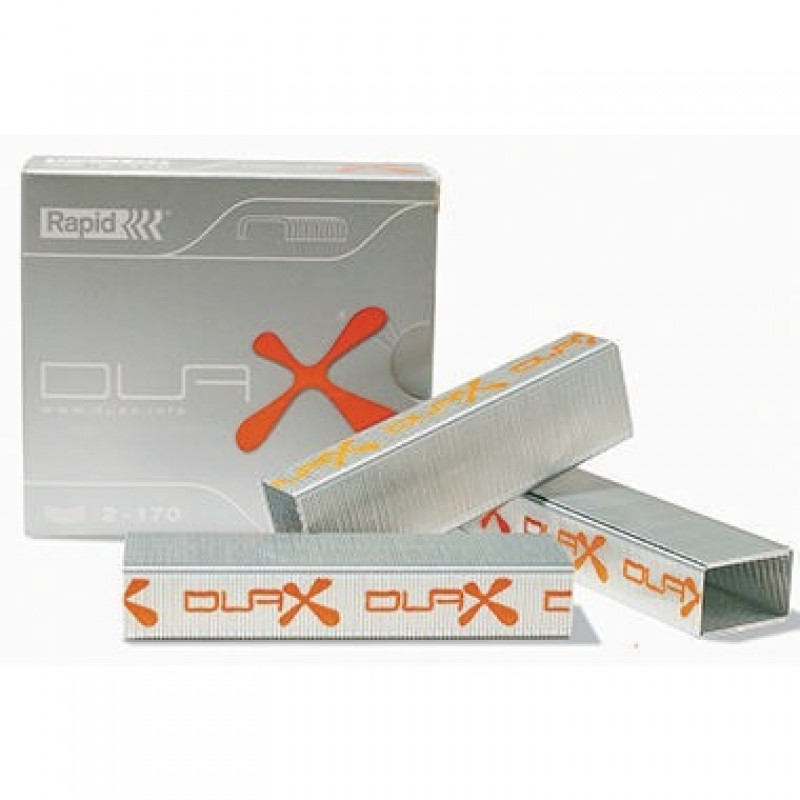 Rapid Heftklammern 21808300 Stahldraht verzinkt 1.000 St./Pack. Rapid Heftklammern 21808300 Stahldraht verzinkt 1.000 St./Pack.