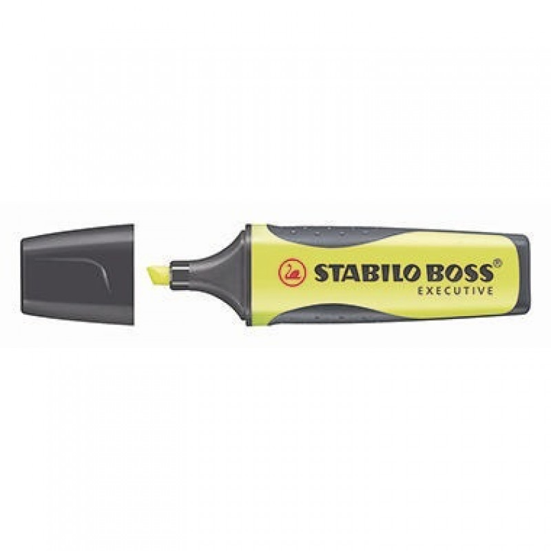 STABILO Textmarker BOSS EXECUTIVE 73/14 2-5mm Keilspitze gelb STABILO Textmarker BOSS EXECUTIVE 73/14 2-5mm Keilspitze gelb