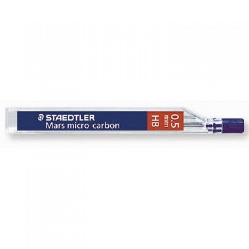 STAEDTLER Feinmine Mars micro carbon 250 05-2H 0,5mm 12 St./Pack. STAEDTLER Feinmine Mars micro carbon 250 05-2H 0,5mm 12 St./Pack.