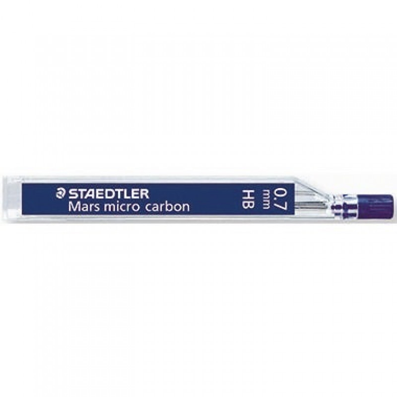 STAEDTLER Feinmine Mars micro carbon 250 07-HB 0,7mm 12 St./Pack. STAEDTLER Feinmine Mars micro carbon 250 07-HB 0,7mm 12 St./Pack.
