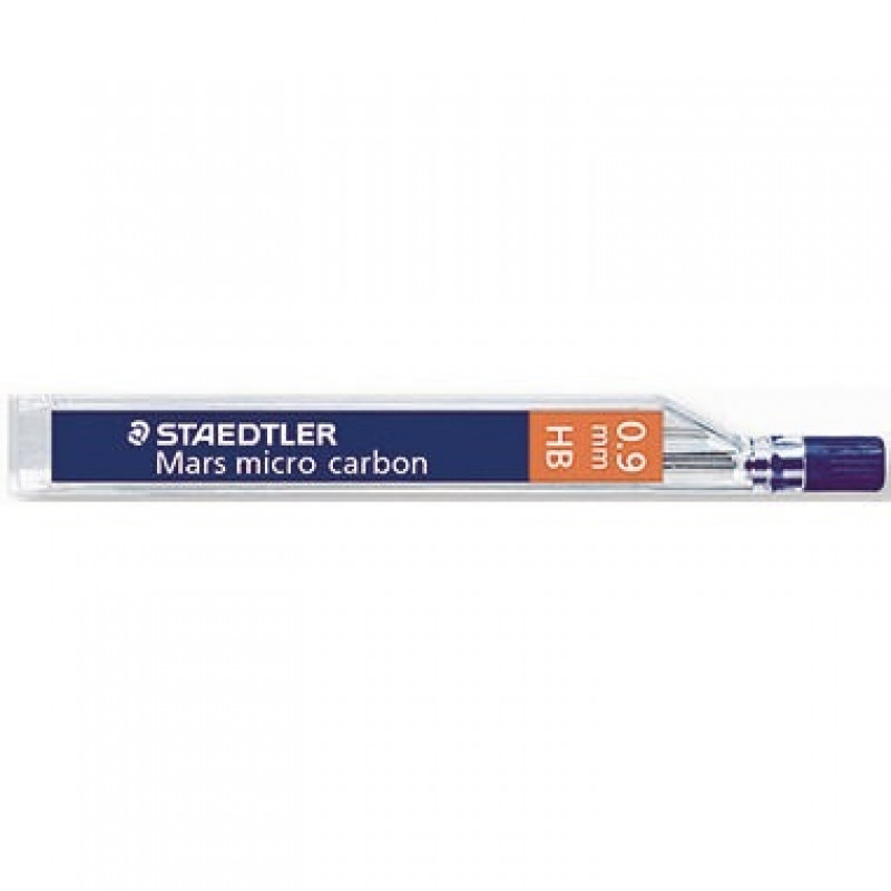 STAEDTLER Feinmine Mars micro carbon 250 09-B 0,9mm 12 St./Pack. STAEDTLER Feinmine Mars micro carbon 250 09-B 0,9mm 12 St./Pack.