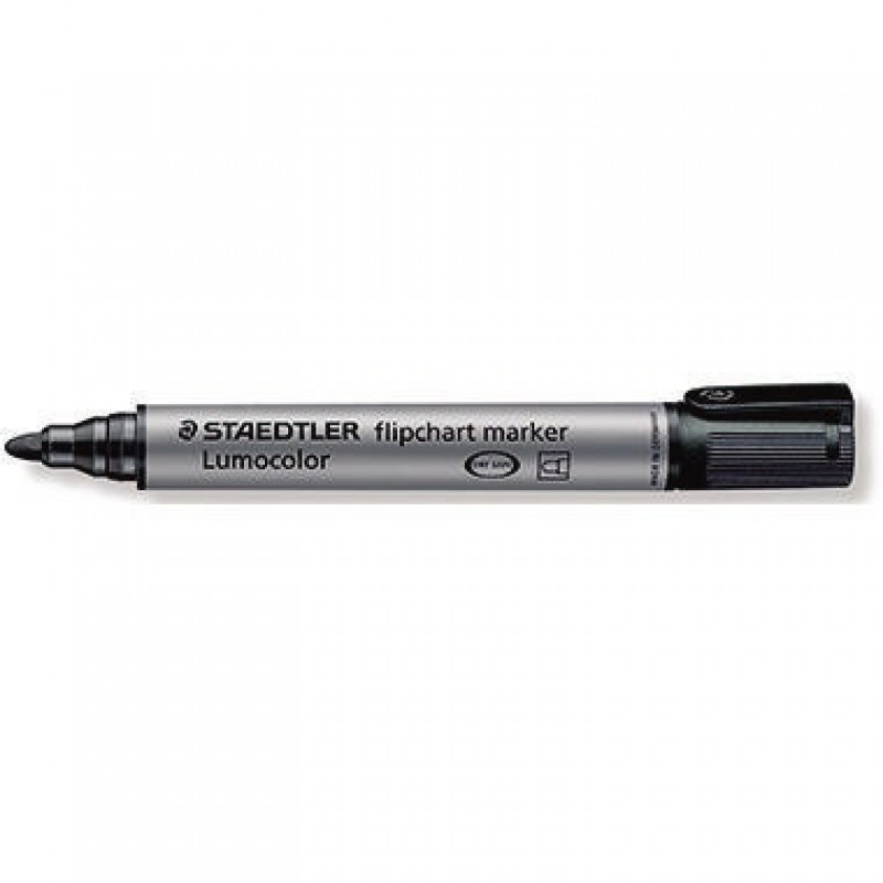STAEDTLER Flipchartmaker Lumocolor 356-9 2mm Rundspitze schwarz STAEDTLER Flipchartmaker Lumocolor 356-9 2mm Rundspitze schwarz