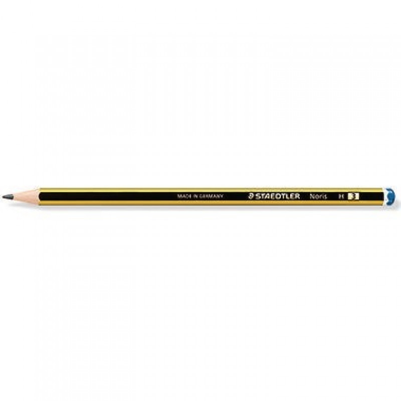 STAEDTLER Bleistift Noris 120-3 H sechskantform gelb/schwarz STAEDTLER Bleistift Noris 120-3 H sechskantform gelb/schwarz