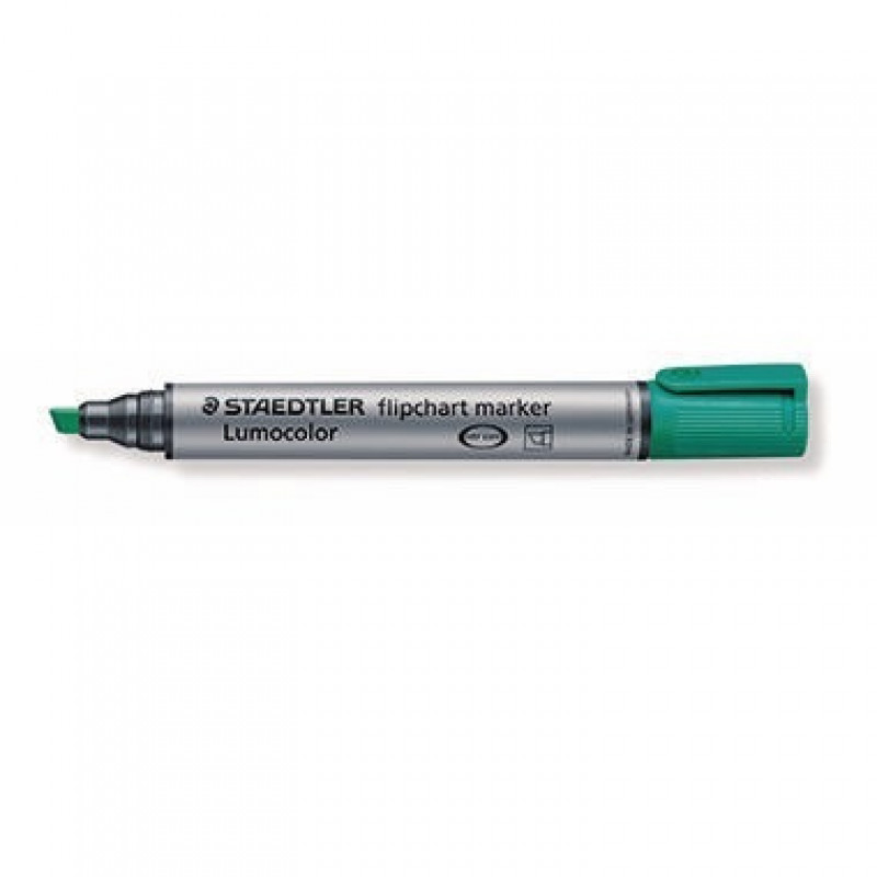STAEDTLER Flipchartmaker Lumocolor 356 B-5 2-5mm Keilspitze grün STAEDTLER Flipchartmaker Lumocolor 356 B-5 2-5mm Keilspitze grün