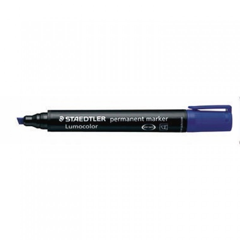 STAEDTLER Permanentmarker Lumocolor 350-3 1-5mm Keilspitze blau STAEDTLER Permanentmarker Lumocolor 350-3 1-5mm Keilspitze blau