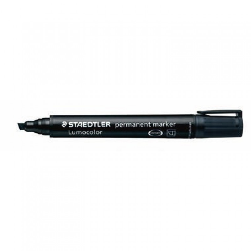 STAEDTLER Permanentmarker Lumocolor 350-9 1-5mm Keilspitze schwarz STAEDTLER Permanentmarker Lumocolor 350-9 1-5mm Keilspitze schwarz