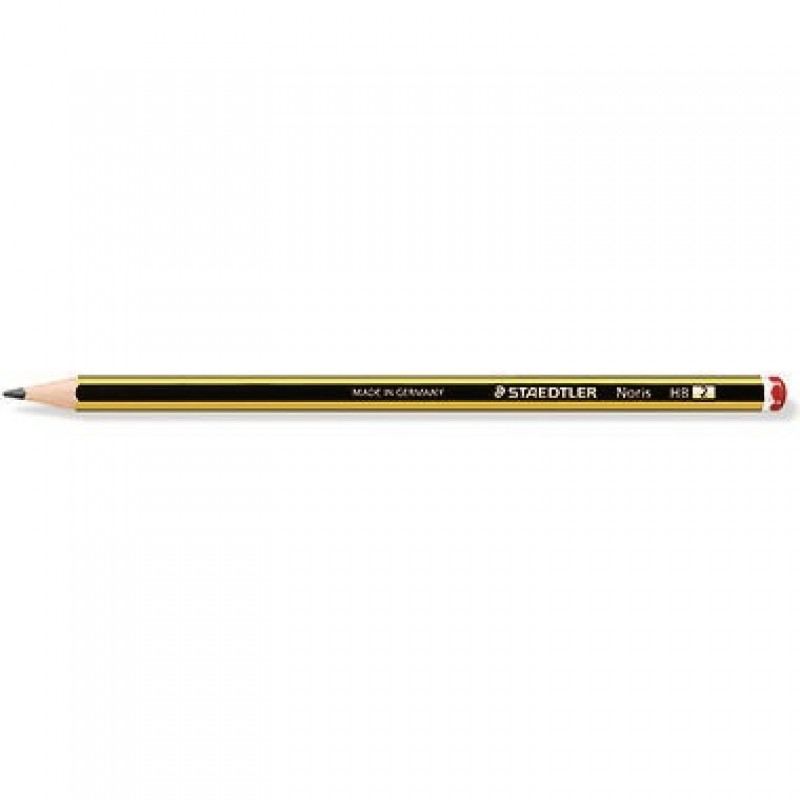 STAEDTLER Bleistift Noris 120-2 HB sechskantform gelb/schwarz STAEDTLER Bleistift Noris 120-2 HB sechskantform gelb/schwarz
