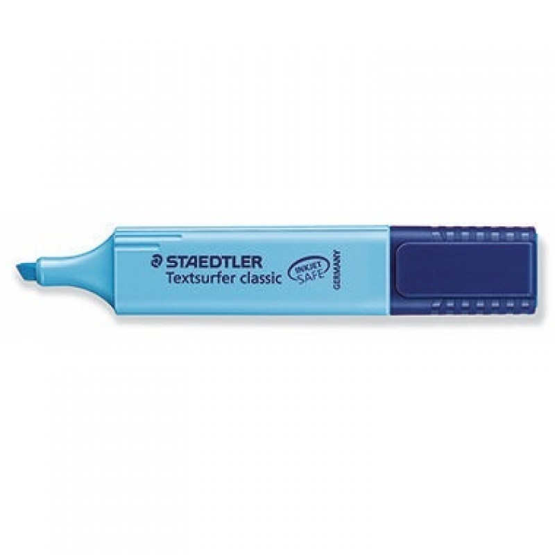 STAEDTLER Textmarker Classic 364-3 1-5mm Keilspitze blau