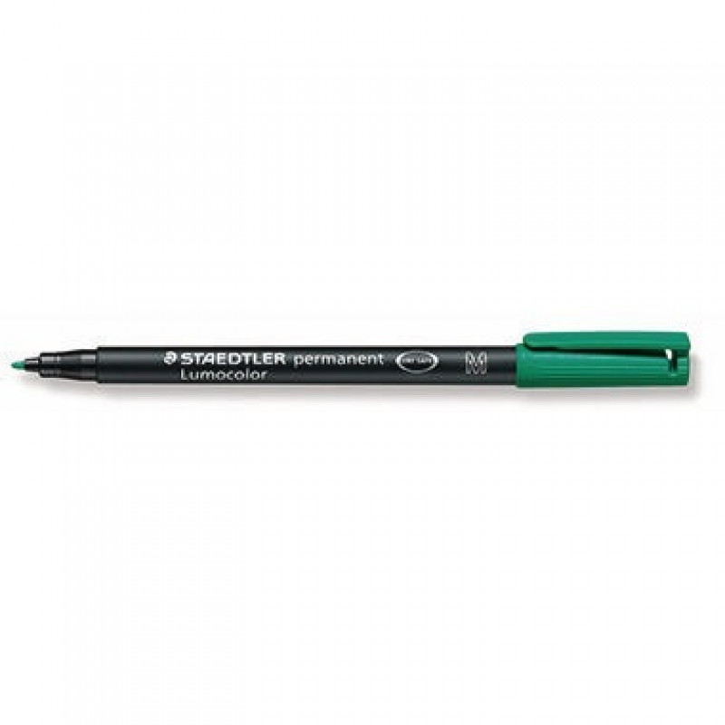 STAEDTLER Folienschreiber Lumocolor 317-5 1mm permanent grün STAEDTLER Folienschreiber Lumocolor 317-5 1mm permanent grün