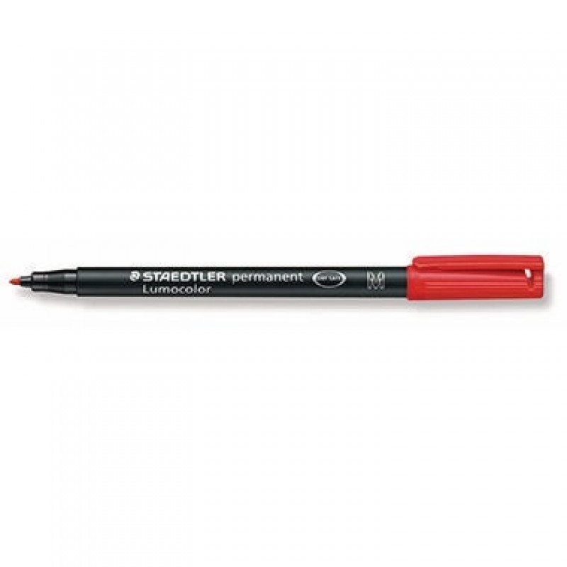 STAEDTLER Folienschreiber Lumocolor 317-2 1mm permanent rot STAEDTLER Folienschreiber Lumocolor 317-2 1mm permanent rot