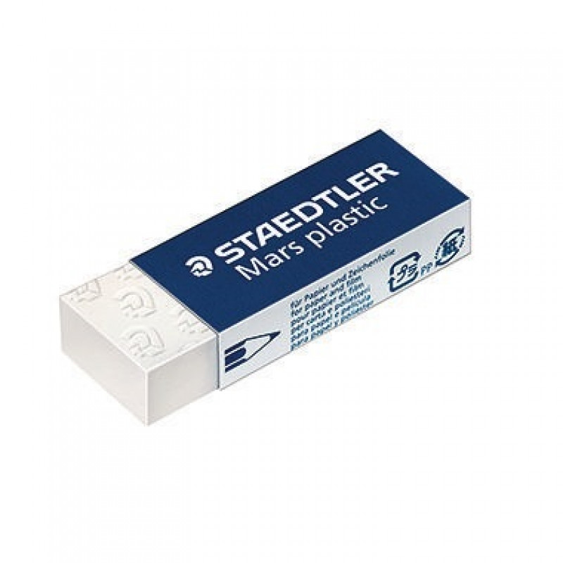 STAEDTLER Radierer Mars plastic 526 50 65x13x23mm PVC weiß STAEDTLER Radierer Mars plastic 526 50 65x13x23mm PVC weiß