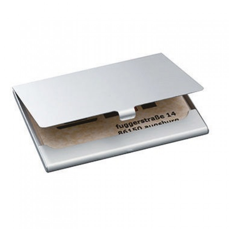Sigel Visitenkartenetui VZ135 max. 15Karten Aluminium silber Sigel Visitenkartenetui VZ135 max. 15Karten Aluminium silber