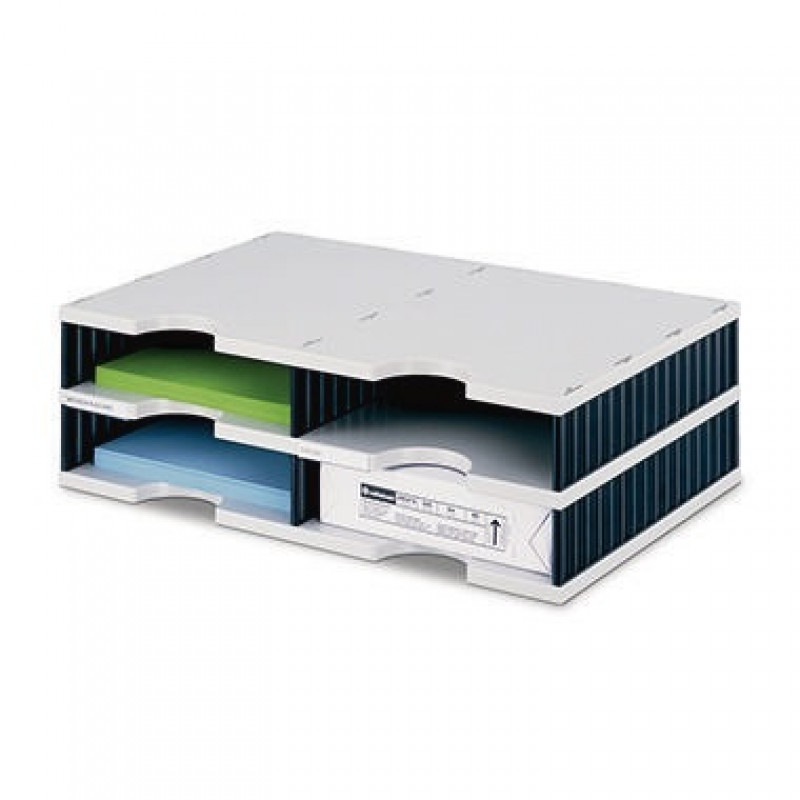 styro Grundeinheit styrodoc duo 268-0202.98 4Fächer gr/sw styro Grundeinheit styrodoc duo 268-0202.98 4Fächer gr/sw