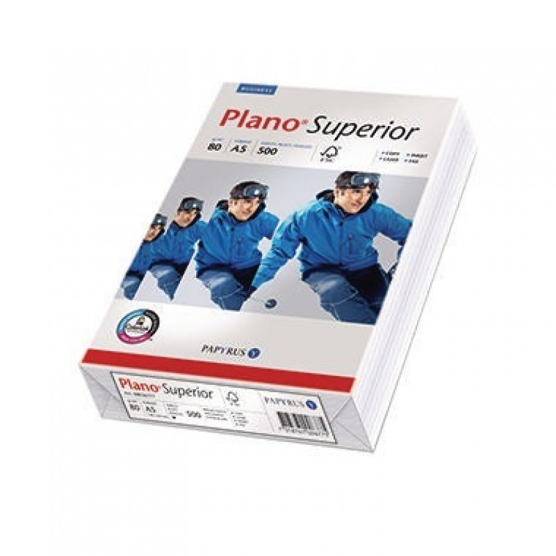 Plano Multifunktionspapier Superior 88026798 DIN A5 80g 500Bl./Pack. Plano Multifunktionspapier Superior 88026798 DIN A5 80g 500Bl./Pack.