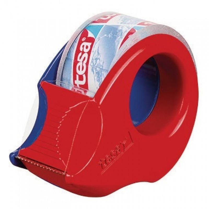 tesa Handabroller Mini 57858-00000 19mmx10m rot/blau tesa Handabroller Mini 57858-00000 19mmx10m rot/blau