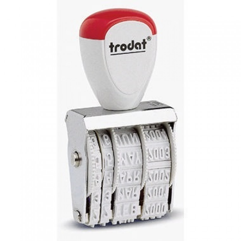 trodat Datumstempel Classic 54070 18x3mm silber trodat Datumstempel Classic 54070 18x3mm silber