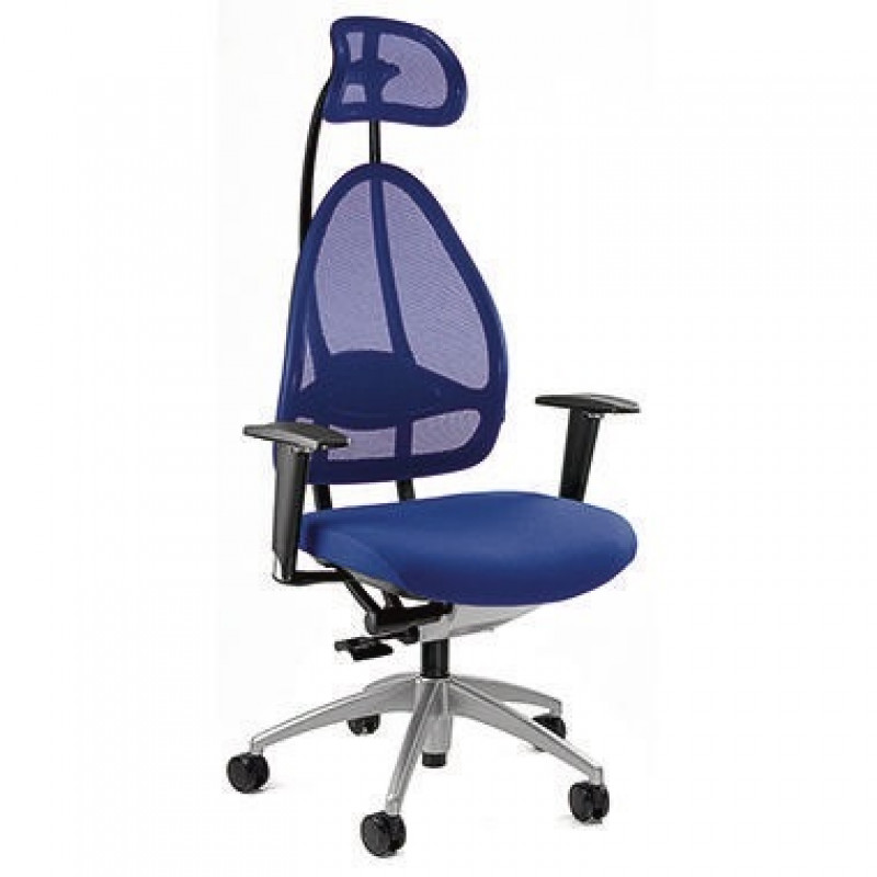 TOPSTAR Bürodehstuhl Open Art 10 J170TT38 m. Armlehnen sw/bl TOPSTAR Bürodehstuhl Open Art 10 J170TT38 m. Armlehnen sw/bl