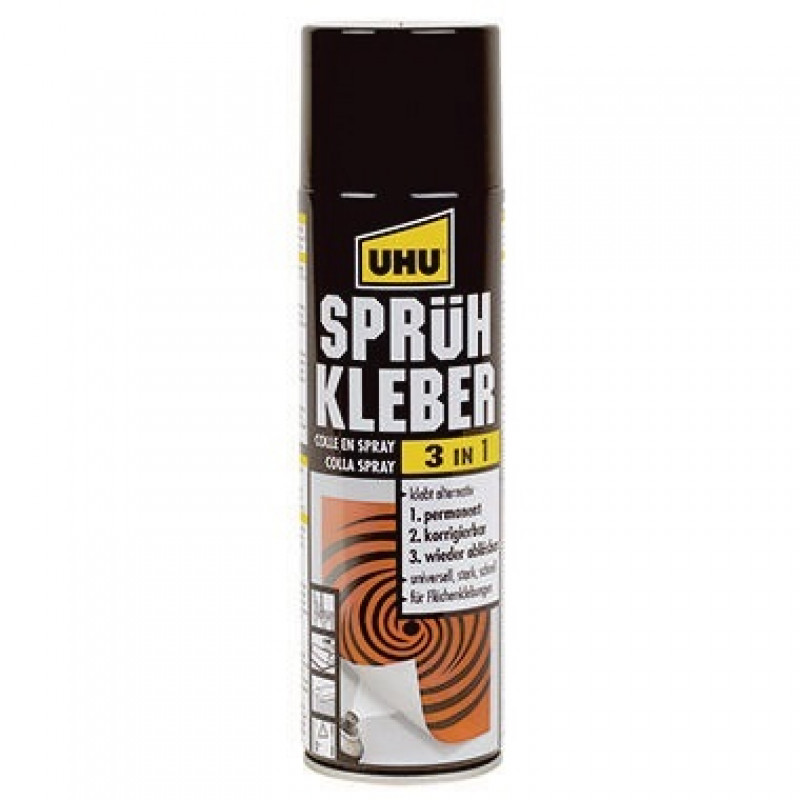 UHU Sprühkleber 3 IN 1 48905 500ml UHU Sprühkleber 3 IN 1 48905 500ml
