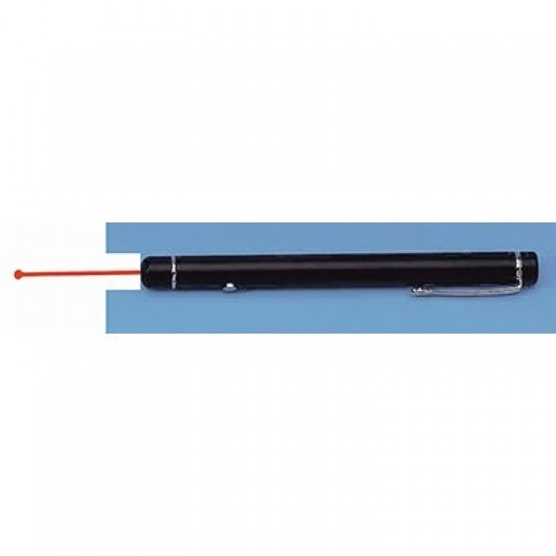 Laserpointer 13,6cm roter Laser Reichweite 50m 108g schwarz