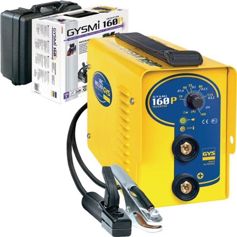 Elektrodenschweißgerät GYSMI 160P m.Zub.10-160 A GYS Elektrodenschweißgerät GYSMI 160P m.Zub.10-160 A GYS