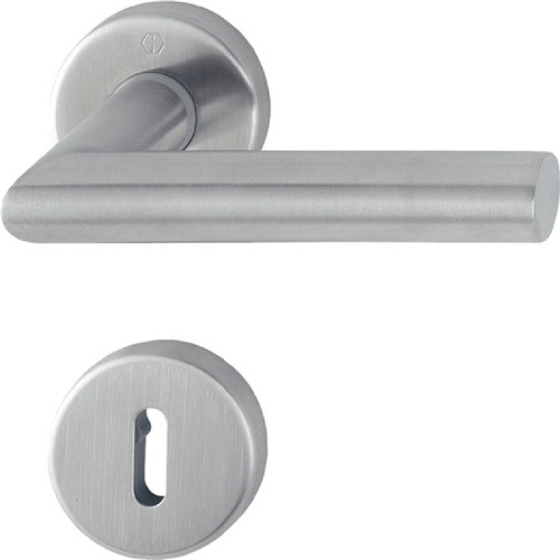 Rosettengrt.Ams.E58/42KV/42KVS/1400Z VA F69 rd.PZ DIN L/R fl.D/K HOPPE Rosettengrt.Ams.E58/42KV/42KVS/1400Z VA F69 rd.PZ DIN L/R fl.D/K HOPPE