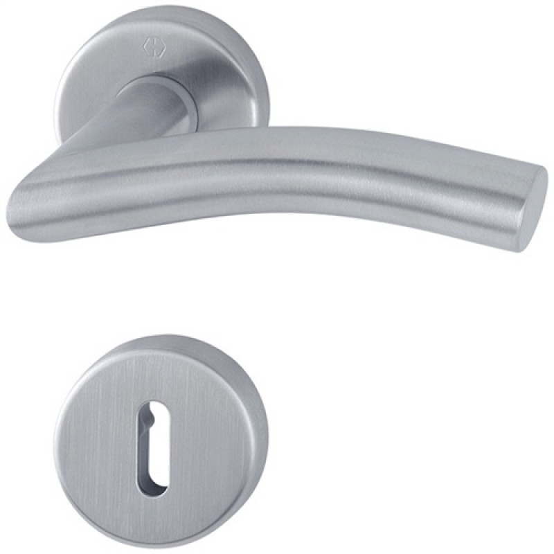 Rosettengrt.Antwerpen.E58/42KV/42KVS/1420Z VA F69 rd.PZ DIN re.fl.D/K HOPPE Rosettengrt.Antwerpen.E58/42KV/42KVS/1420Z VA F69 rd.PZ DIN re.fl.D/K HOPPE