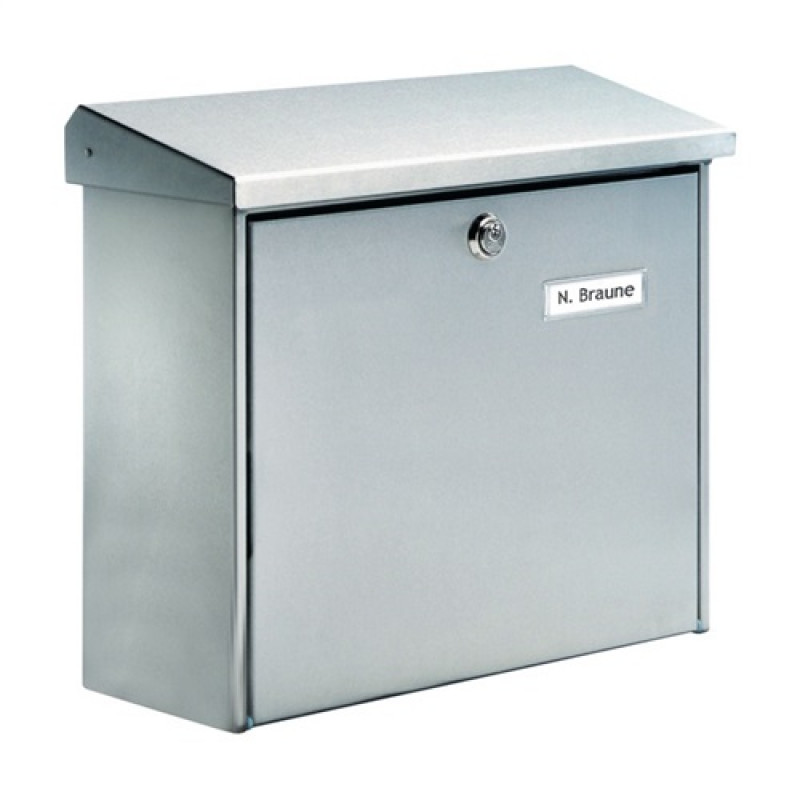 Briefkasten Comfort H.340mm B.380mm T.148mm VA DIN C4 BURG-WÄCHTER Briefkasten Comfort H.340mm B.380mm T.148mm VA DIN C4 BURG-WÄCHTER